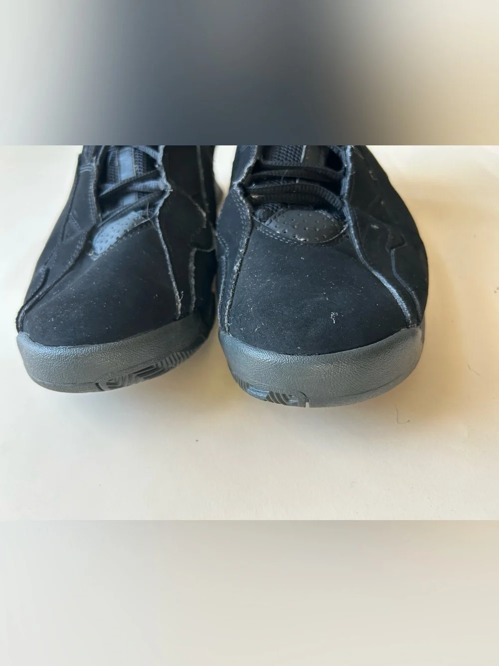 Jordan Black Suede High-Top Sneakers size 10.5